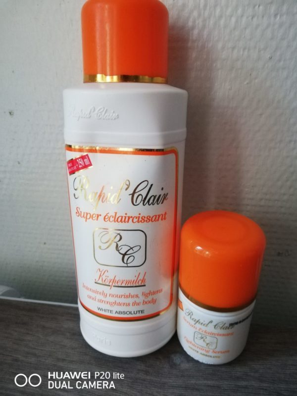 Lait et sérum rapide Claire