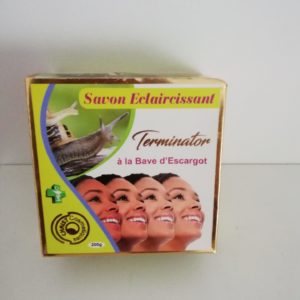 Savon éclaircissant terminator