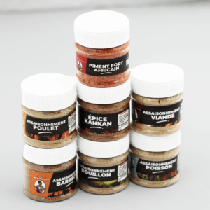 Packs petits pots étudiants, assaisonnements 30gx7