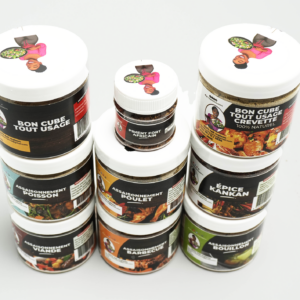 Petit pack petits pots étudiants, assaisonnements + bon cube tout usage + crevette 30gx9