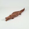 Statuette Crocodile en bois