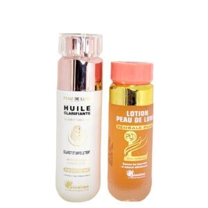 Lotion et huile peau de lune