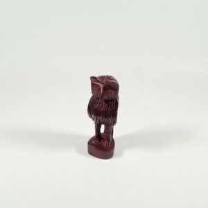 Statuette de Chouette en bois