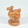 Statuette Dodo en bois de palissandre